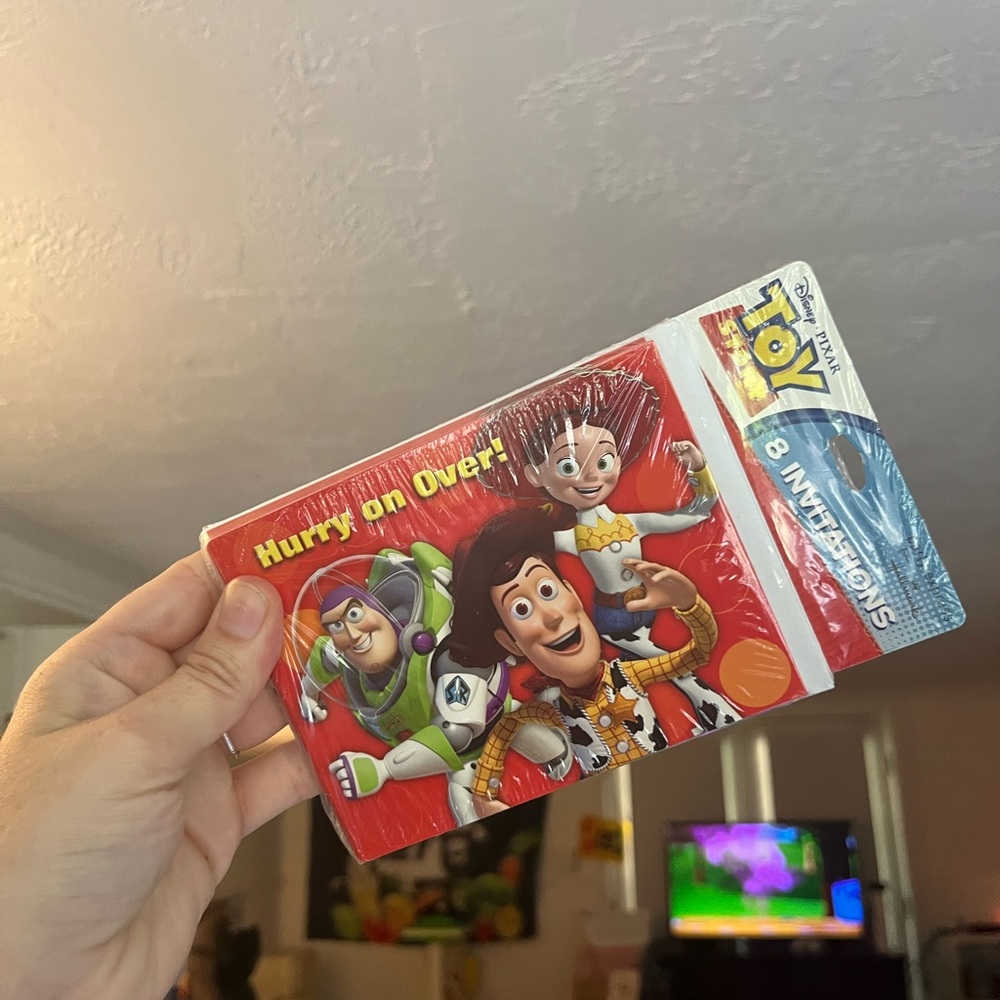 Vintage UNOPENED Toy Story 2 Party Invitations